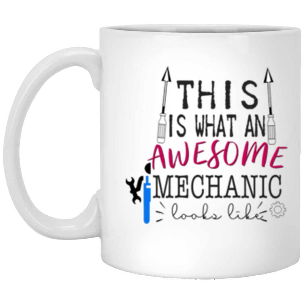 This is what an awesome mechanic look like like revise version Etsy mug