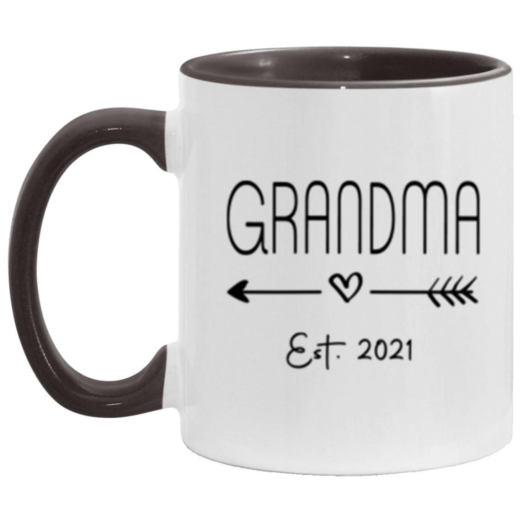 Grandma Est. 2021 Etsy mug