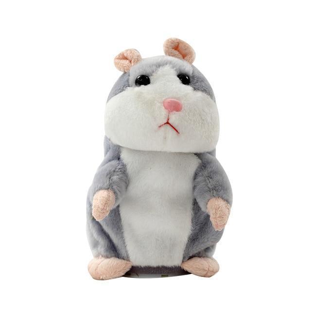 Cutie Cub Baby Grey Repeating Santa Hamster Toy for Kids/Pets