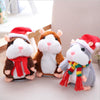 Cutie Cub Baby Repeating Santa Hamster Toy for Kids/Pets